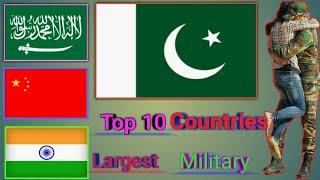 Top 10 Largest Military In The World  2019