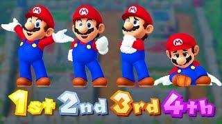 Mario Party 10 MiniGames - Mario Vs Luigi Vs Daisy Vs Peach (Master Cpu)