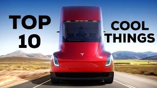 Top 10 COOL THINGS You DIDN’T Know About the TESLA SEMI