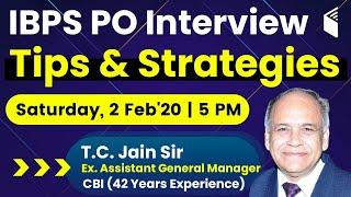 IBPS PO Interview Tips & Strategies by Banking Expert T.C. Jain Sir