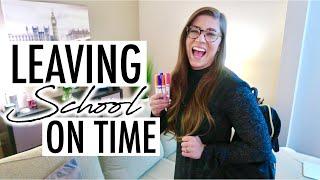 I Left School On Time Every Day for a Month | My Honest Thoughts