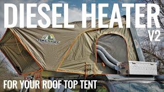 Roof top tent DIESEL HEATER V2