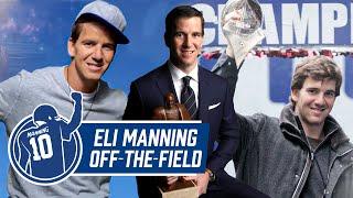 Eli Manning's TV Commercials, Community Work, & MORE Off-the-Field Moments | Eli Manning Retirement