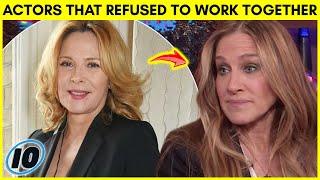 Top 10 Actors Who Refused To Work Together