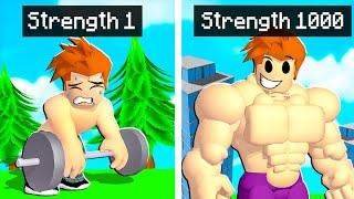 UPGRADING CHOP TO THE STRONGEST MAN IN ROBLOX