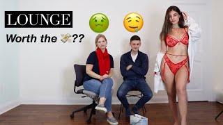 My Fiancé & Mom Rate my Lounge UNDERWEAR 