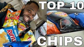 Reviewing The Top 10 Potato Chip Flavors | AGREE or DISAGREE?