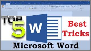 Top 5 Best Tricks of Microsoft Word - Info Hub