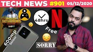 PUBG Mobile India App GamePlay,Free Netflix 48hrs,BIG SORRY TO U, 600MP Sensor,Atrangi Mi 11-TTN#901