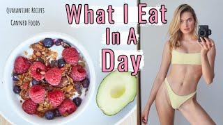 What I Eat In A Day As A Model | Healthy & Easy Quarantine Meals + My Granola | Sanne Vloet #WithMe
