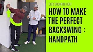 GOLF: How To Make The Perfect Backswing - Hand Path (The Starting Point To Hitting A Draw)