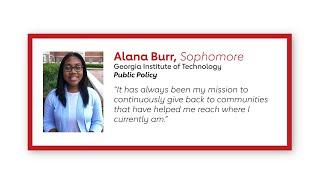 EmPOWERED to Serve Scholars - Top 10 - Alana Barr