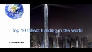 top 10 the tallest building  in the world,suprise half in china!