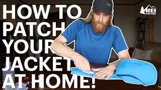 How to Patch Your Jacket - Easy DIY Project From Home!