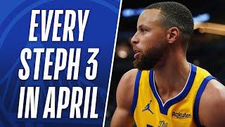 EVERY Steph Curry 3PM From April! 