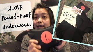 PANTY TALK : LILOVA PERIOD PROOF UNDERWEAR VLOG & REVIEW