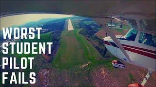 TOP 10 Worst Student Pilot Fails