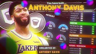 THE BEST CENTER BUILD IN NBA 2K20 - 99 OVERALL ANTHONY DAVIS BUILD IN NBA 2K20