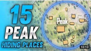 Top 10 Hidden Place in Peak/Top 10 Secret Place in Peak/Free Fire Tips and Tricks