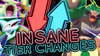 INSANE TIER CHANGES! AEGISLASH & TYRANITAR UU?! Pokemon Sword and Shield! Tier Changes [July 2020]