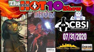 CBSI Hot 10 Comics List: The Top Ten Comic Books Week of 07/31/2020