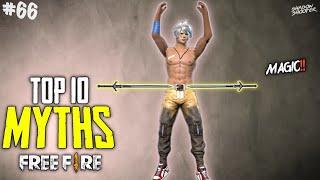 Top 10 Mythbusters in FREEFIRE Battleground | FREEFIRE Myths #66