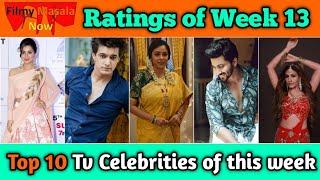 FMN Ratings of Week 13 : Top 10 Tv Celebrities of this week