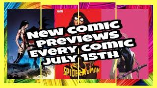 New Comics July 15th 2020 Previews Every Comic Book And Publisher