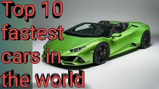 Top 10 Street Legal Cars with the Highest Top Speeds