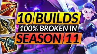 10 BEST BUILDS to make META Champions BROKEN in 10.25b - Tips for Season 11 - LoL Guide