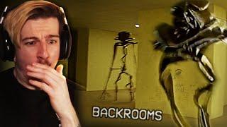 ONE OF THE SCARIEST VIDEOS I'VE WATCHED. | The Backrooms (Found Footage) REACTION