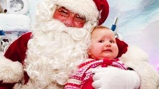 Funniest Baby Meet Santa Claus - Funny Baby Videos