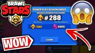 NOUL MEU RECORD SI TOP GLOBAL LA POWER PLAY! Brawl Stars