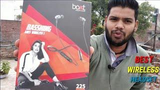 Boat 225 Wireless headset with Super Extra Bass unboxing and Hands on