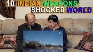 Best INDIAN WEAPONS In The World | TOP 10 Weapons Possessed by Indian Army, Navy, Air Force REACTION