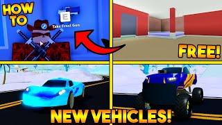 NEW FROST GUN *(HOW TO GET)*,  3 NEW VEHICLES, FREE APARTMENT, ETC! | ROBLOX: Mad City