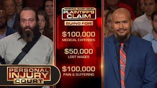 Plumber Nearly Plunges Into Sewage - $250,000 Case (Full Episode) | Injury Court