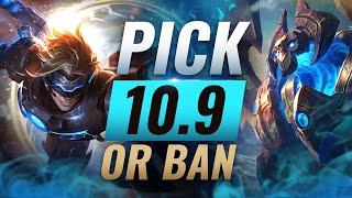 OP PICK or BAN: BEST Builds For EVERY Role - League of Legends Patch 10.9