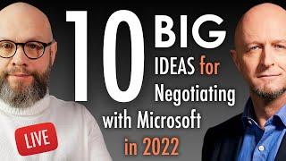 10 big ideas negotiating with Microsoft in 2022 from the past year