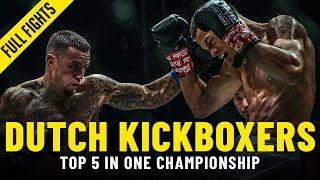 Top 5 Dutch Kickboxers In ONE Championship | ONE Full Fights