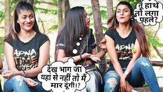 Bigg Boss Contestant Prank | Sadim Vs Shehenaz Prank | Aarti Marathi Mulgi Prank | BRmarathi