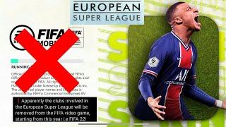 IS THIS THE END OF FIFA MOBILE? | EUROPEAN SUPER LEAGUE | FIFA MOBILE 21