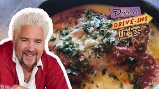 Guy Fieri Recreates a Dynamite Chicken Parm in Quarantine | #DDD: Takeout Edition