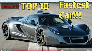 Top 10 fastest car in the world