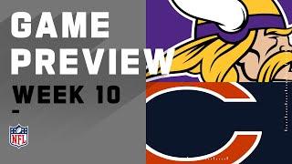 Minnesota Vikings vs. Chicago Bears | NFL Week 10 Game Preview