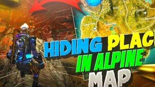 top 10 new hidden place in alpine || new secret place in alpine map || #freefiresecert #tips #trics