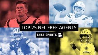 Top 25 NFL Free Agents In 2020