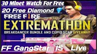 Free Fire Live FF GangStar ll Diamont top up Giveaway 10 kill And Booya