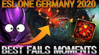 The BEST Fails and FUNNIEST Moments of ESL One Germany 2020 [Group Stage] – Dota 2