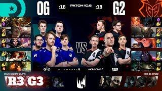 Origen vs G2 Esports - Game 3 | Round 3 PlayOffs S10 LEC Spring 2020 | OG vs G2 G3